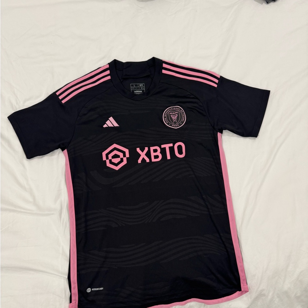 Adidas Inter Miami Black/Pink Men's Jersey